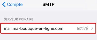 Accédez à un compte e-mail sous iOS / iPhone