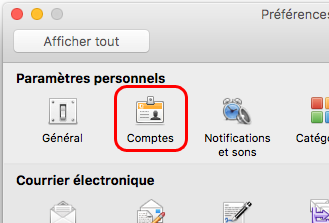 Créer un compte e-mail sous Microsoft Outlook 2011